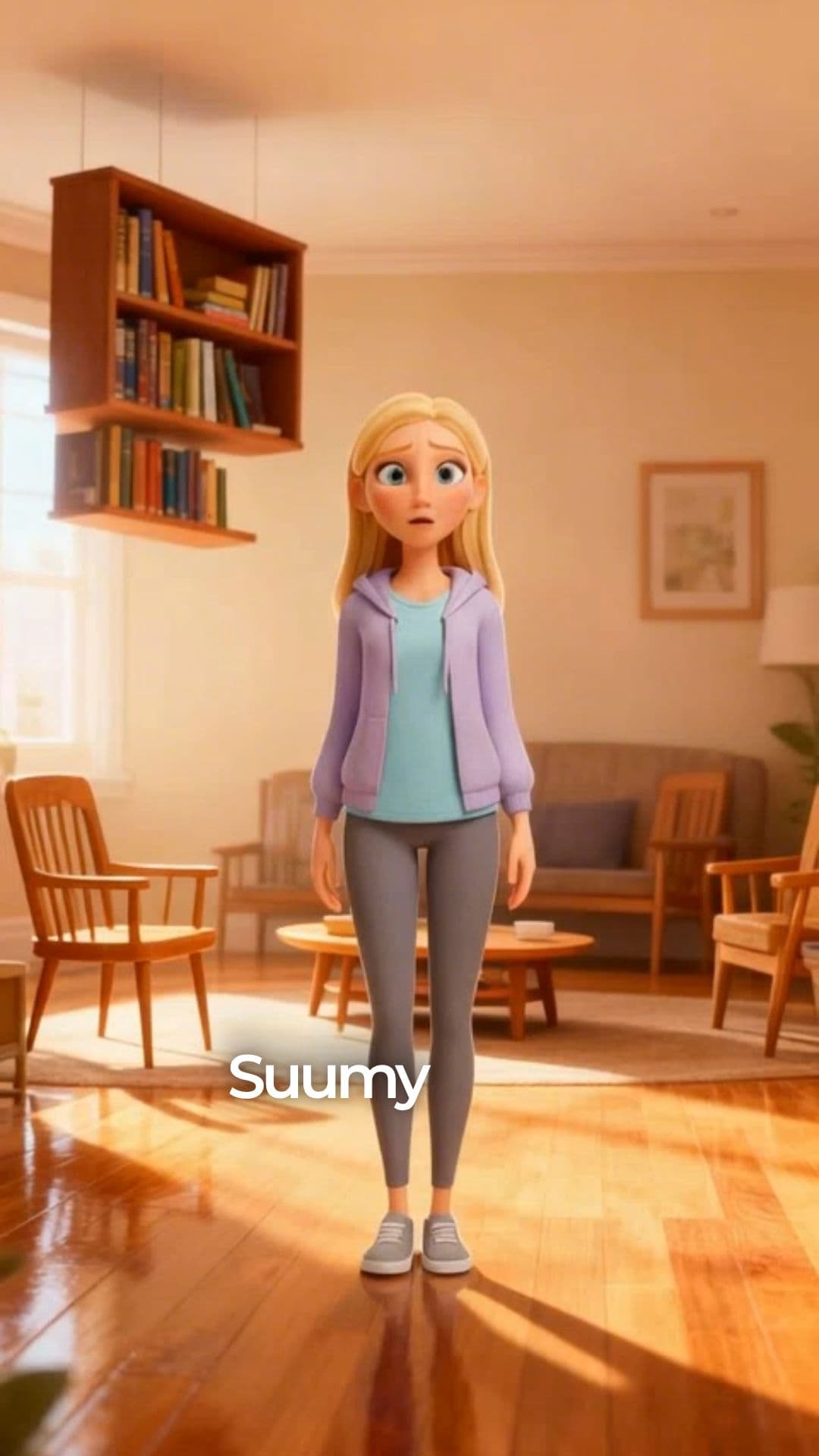 A Sala Que Se Arrumou Sozinha 🪑✨