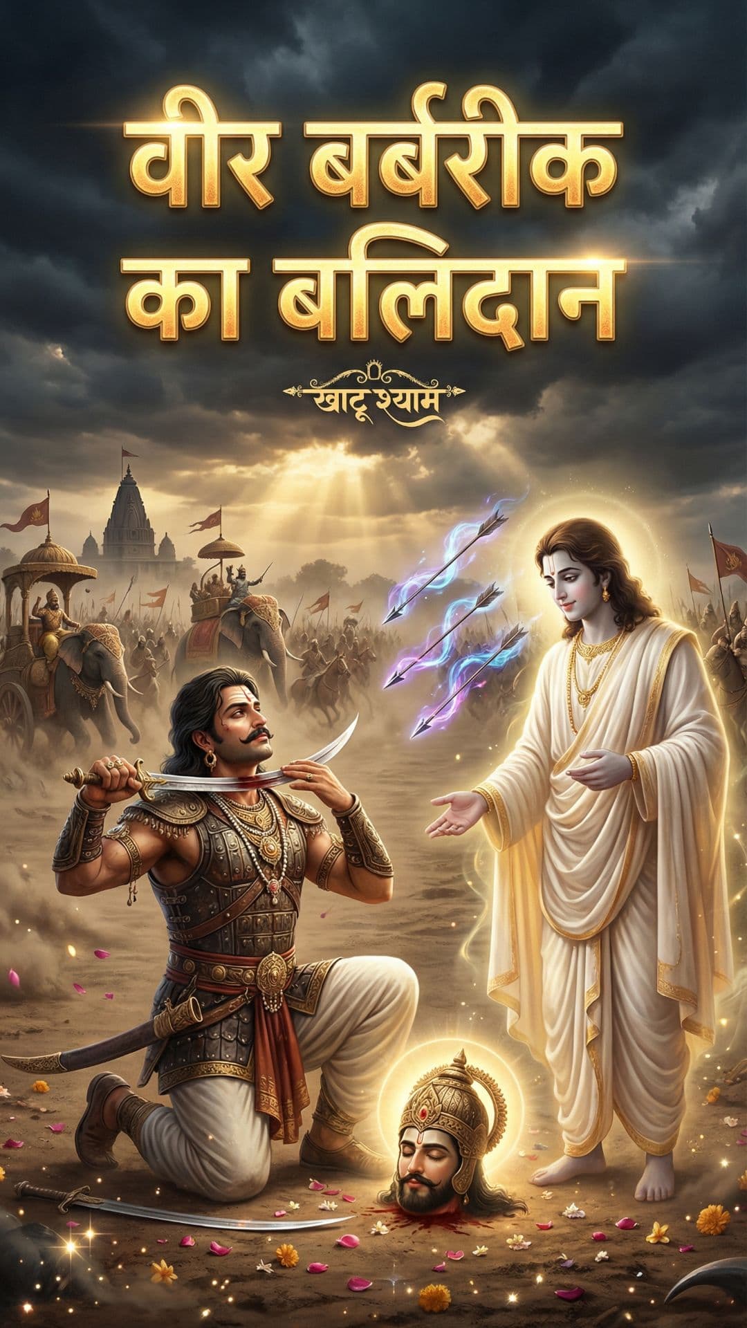 वीर बर्बरीक का बलिदान