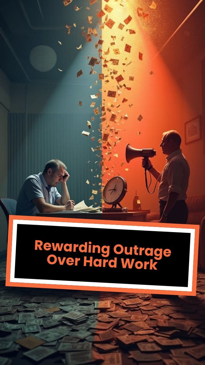 Rewarding Outrage Over Hard Work