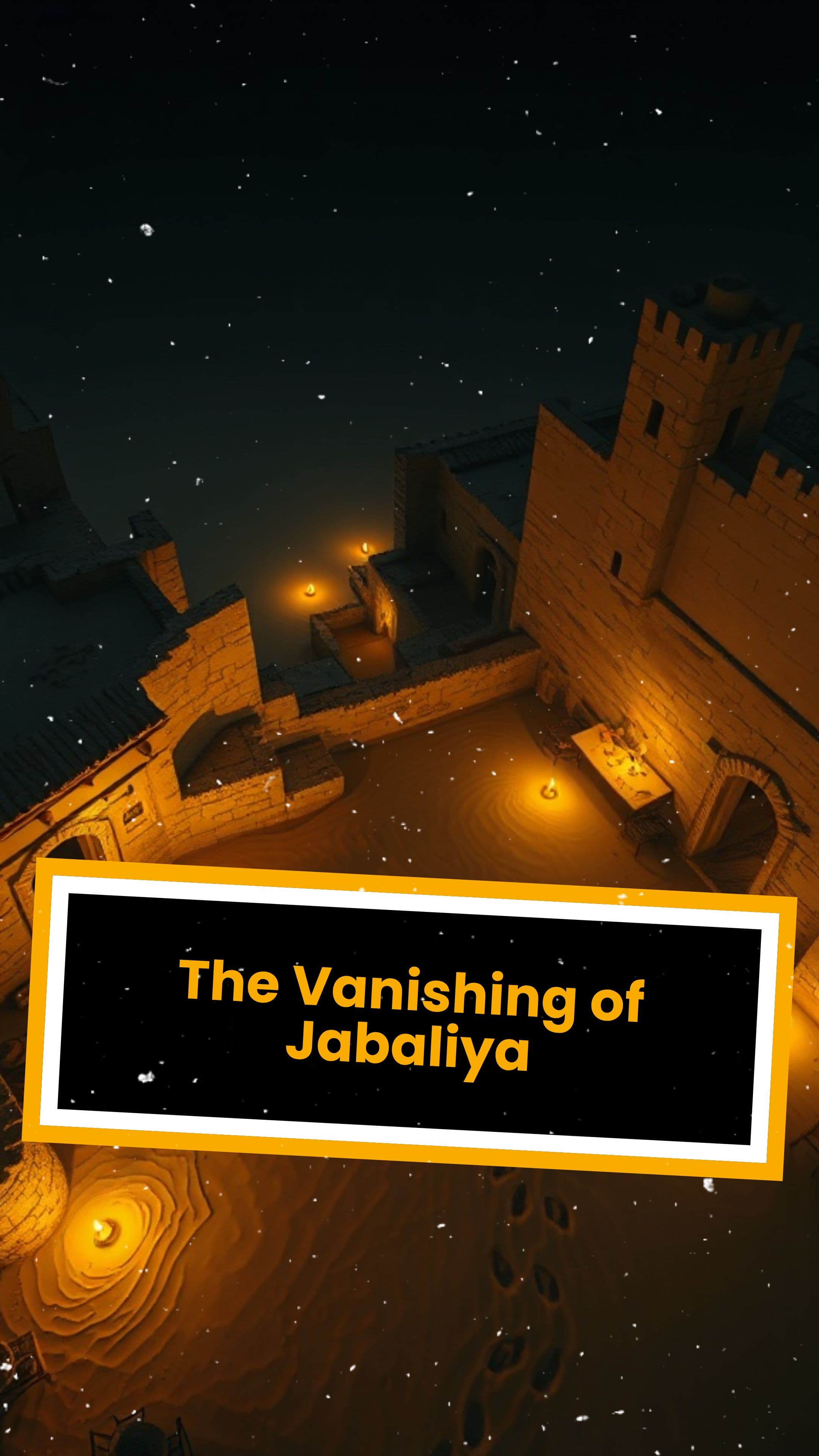 The Vanishing of Jabaliya