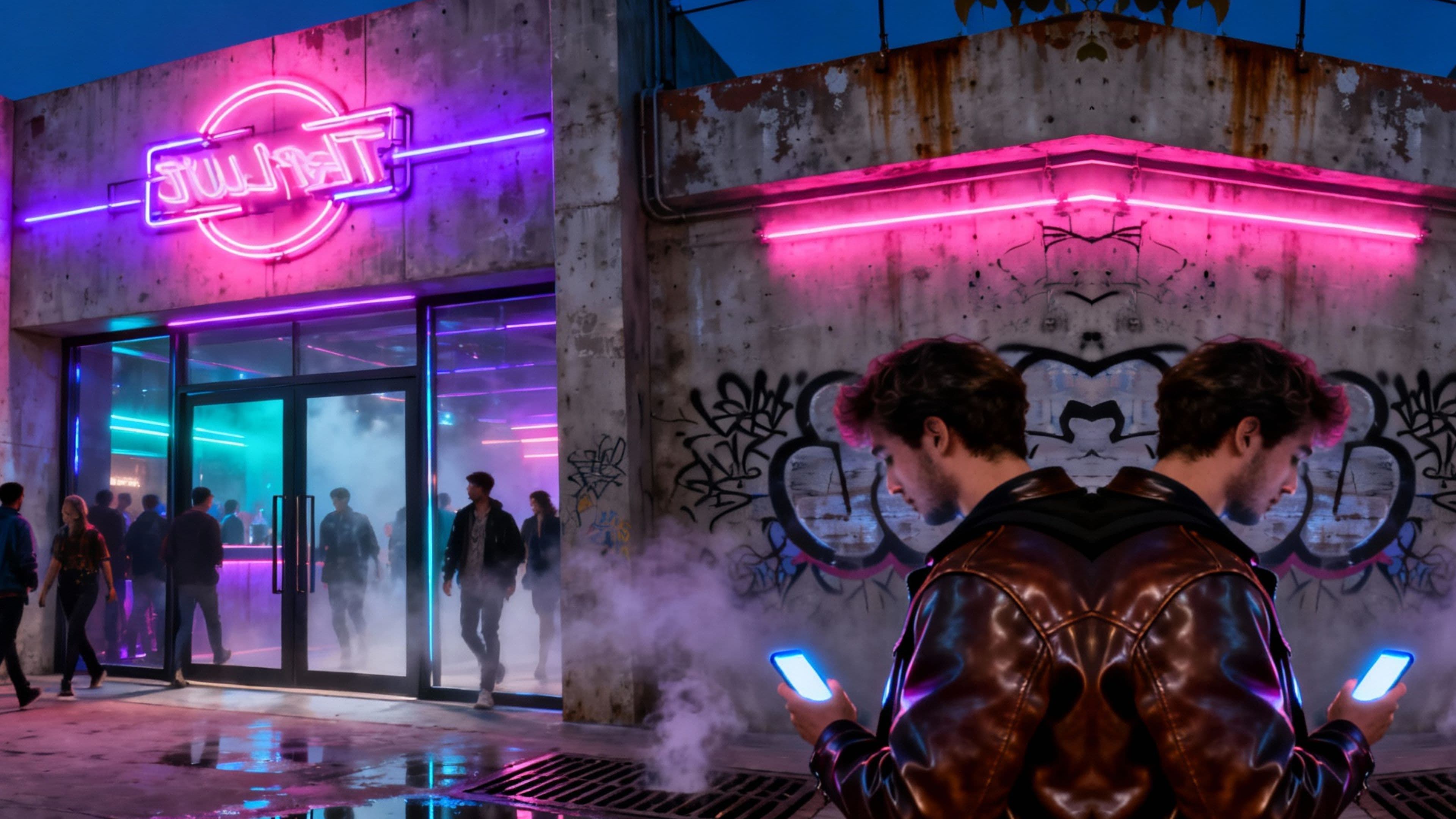 Энергия танца в клубе