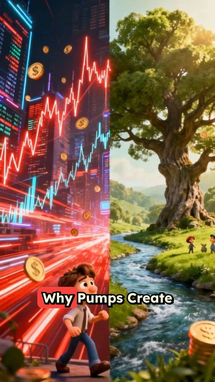 Stress of Pumps vs. Peace of Long-Term Investing