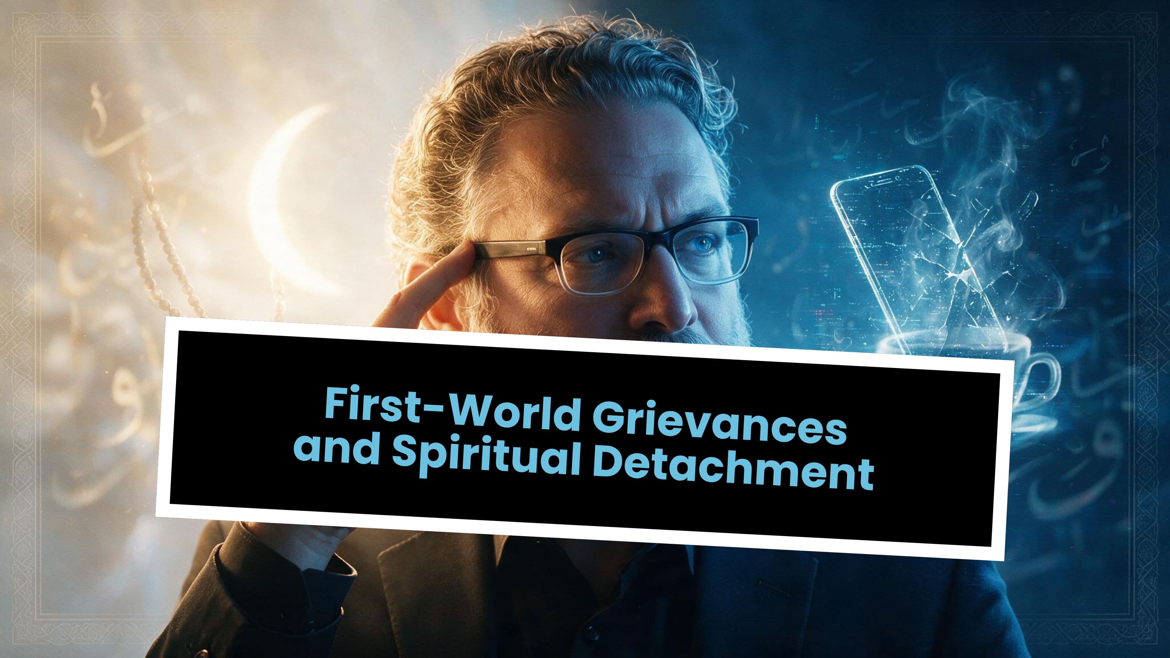 First-World Grievances and Spiritual Detachment