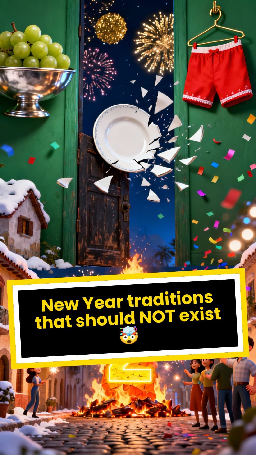 Top 5 Weird New Year Traditions Around the World