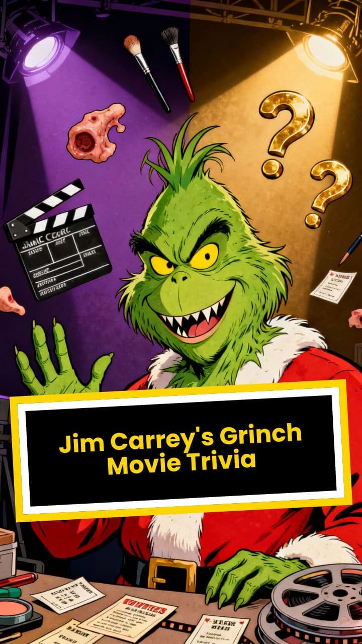Jim Carrey's Grinch Movie Trivia