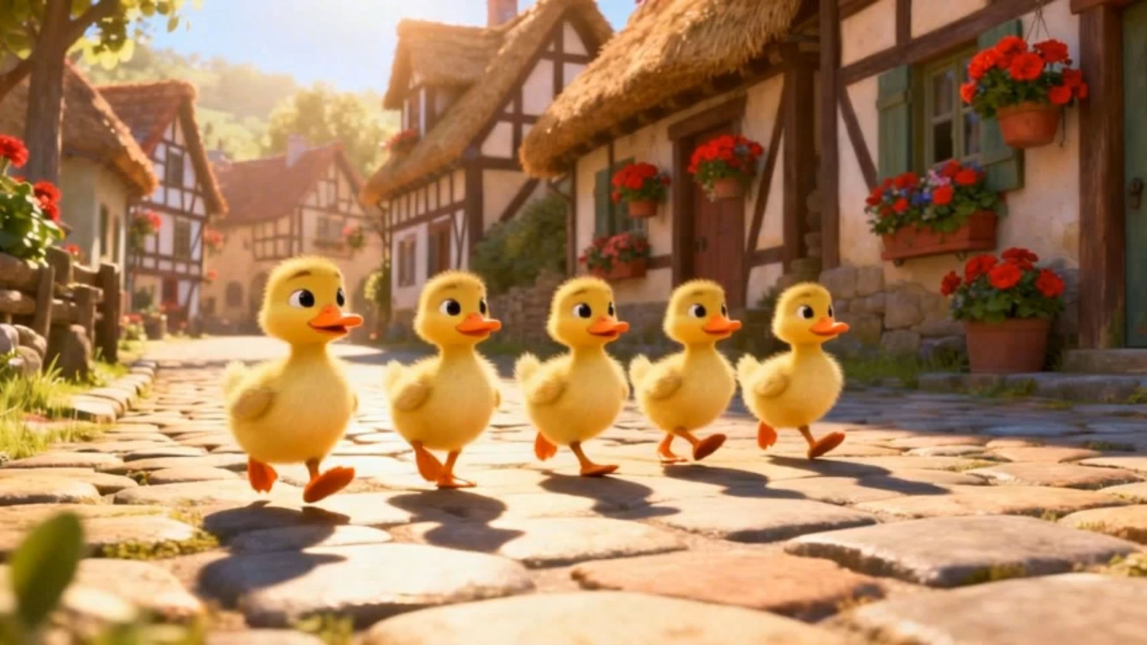 Pesë rozakët e vegjël