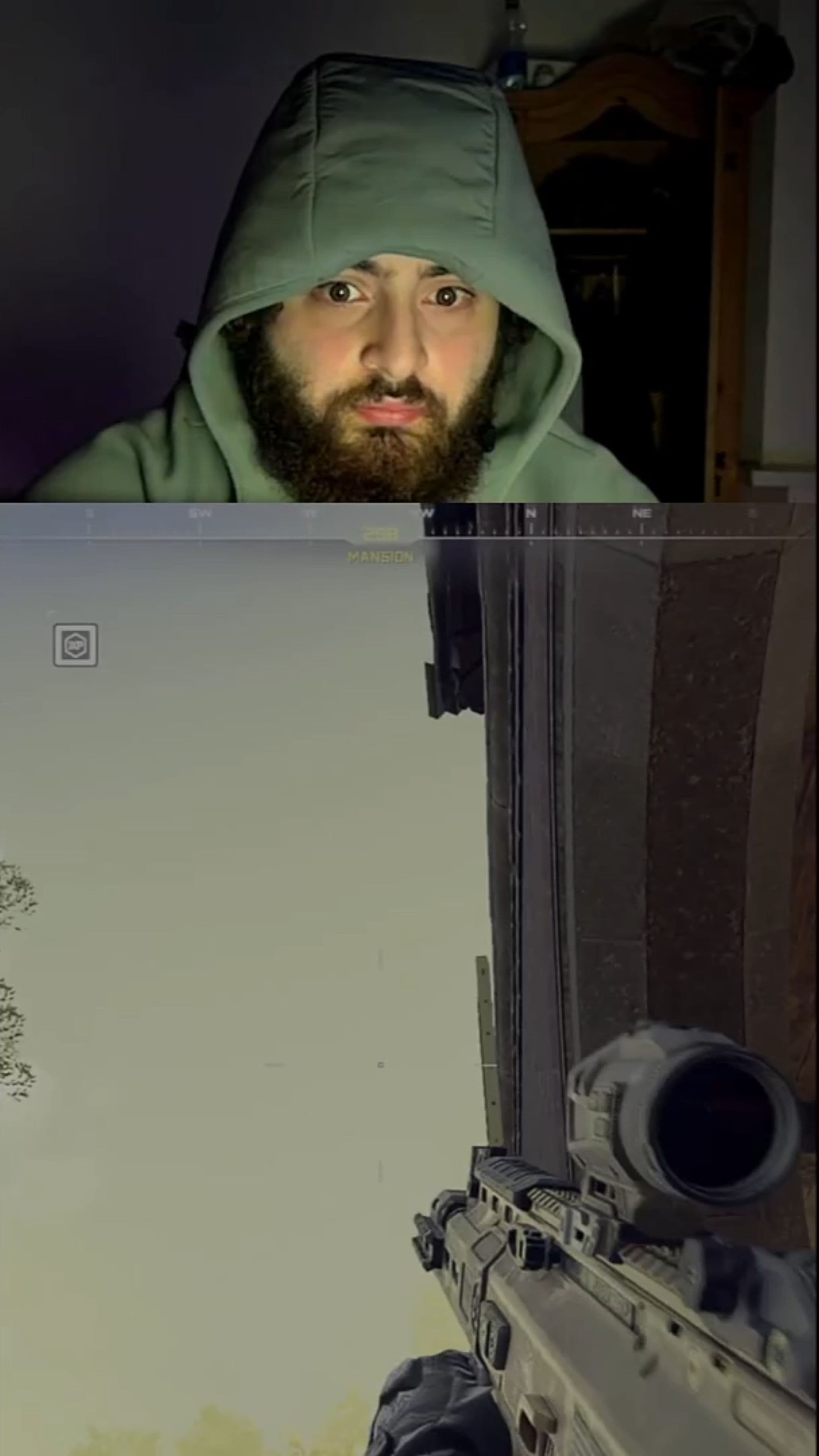 Accidental Grenade Fire in Hiding