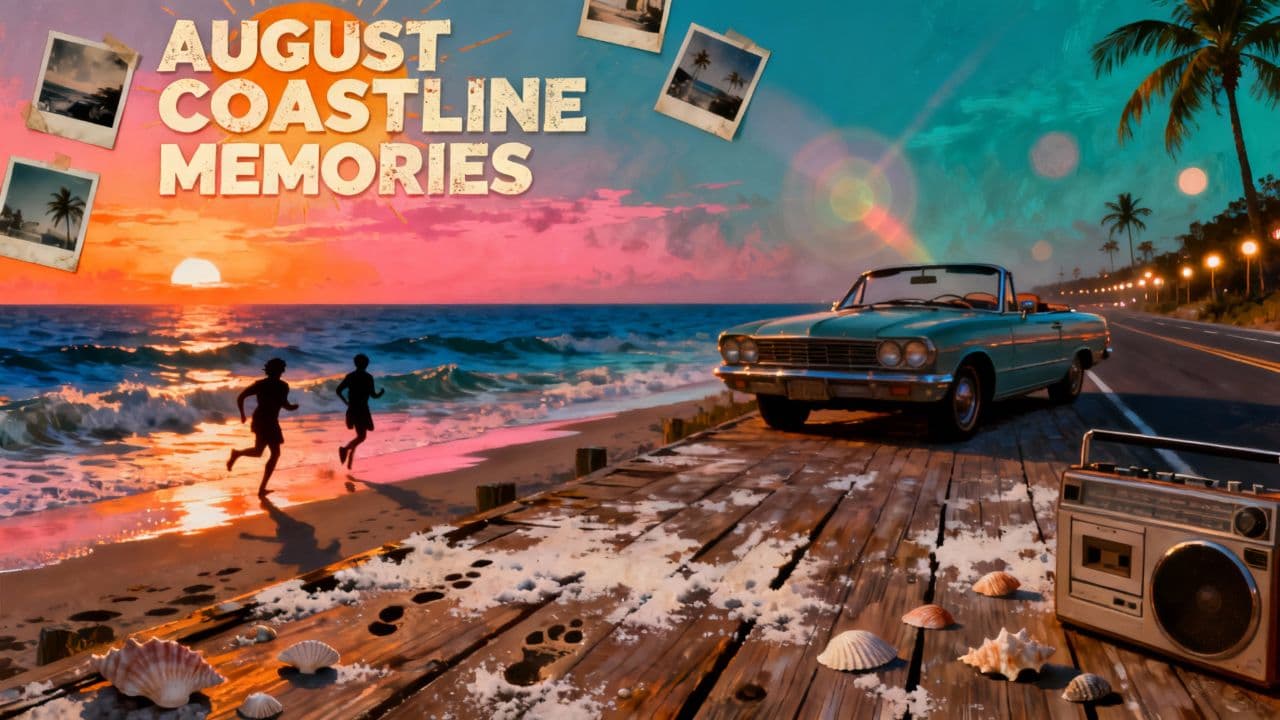 August Coastline Memories