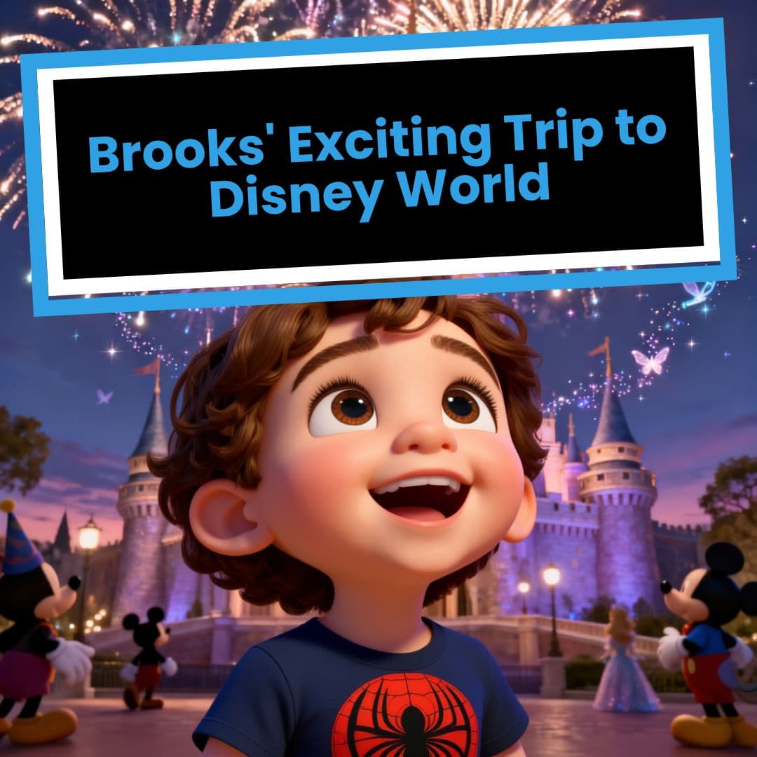 Brooks' Exciting Trip to Disney World