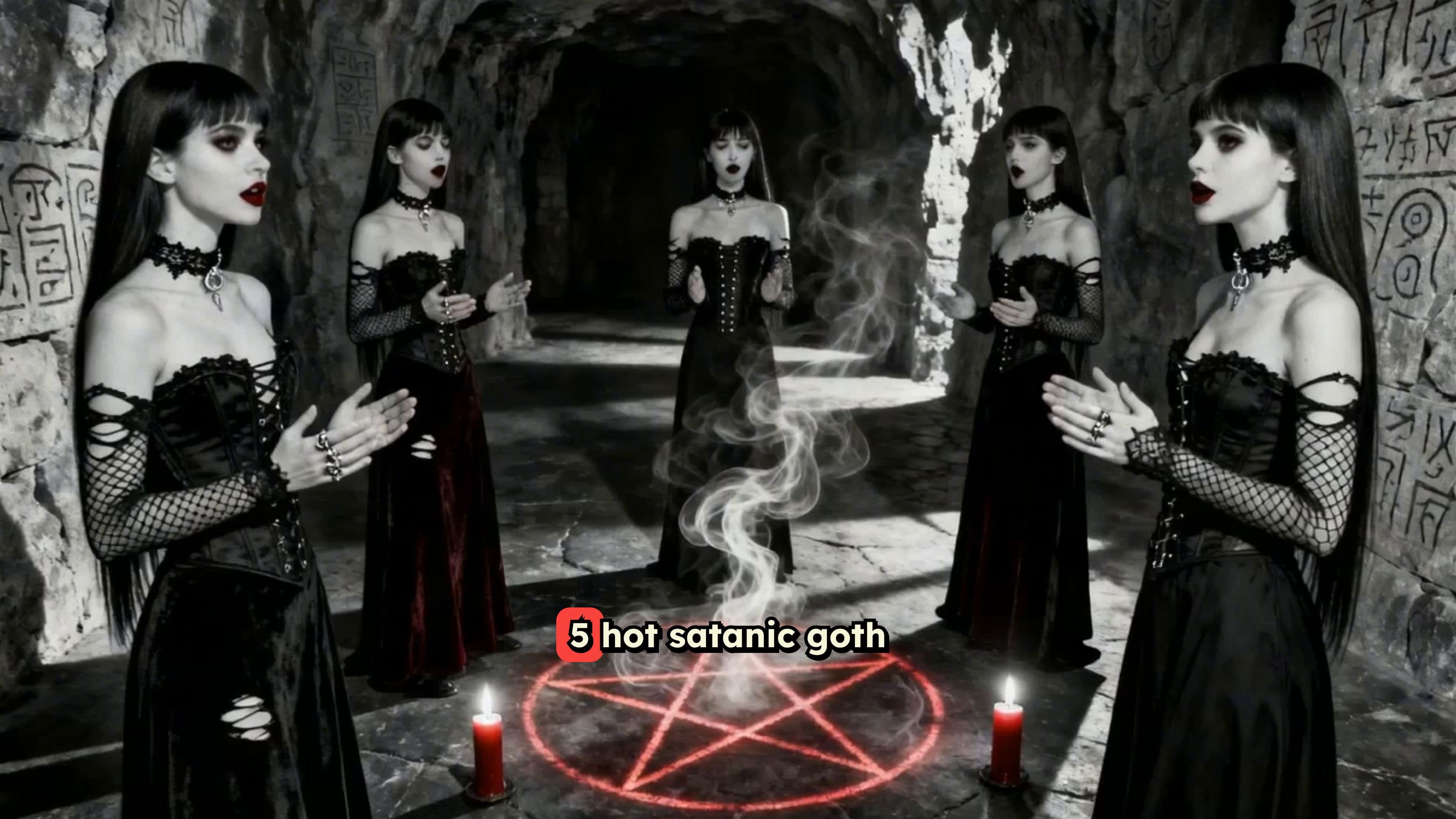 Satanic Ritual in the Smoke