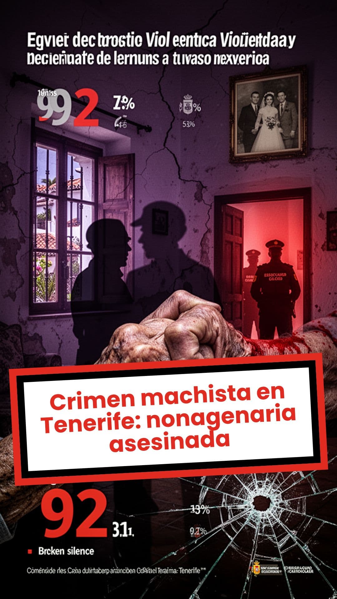 Crimen machista en Tenerife: nonagenaria asesinada