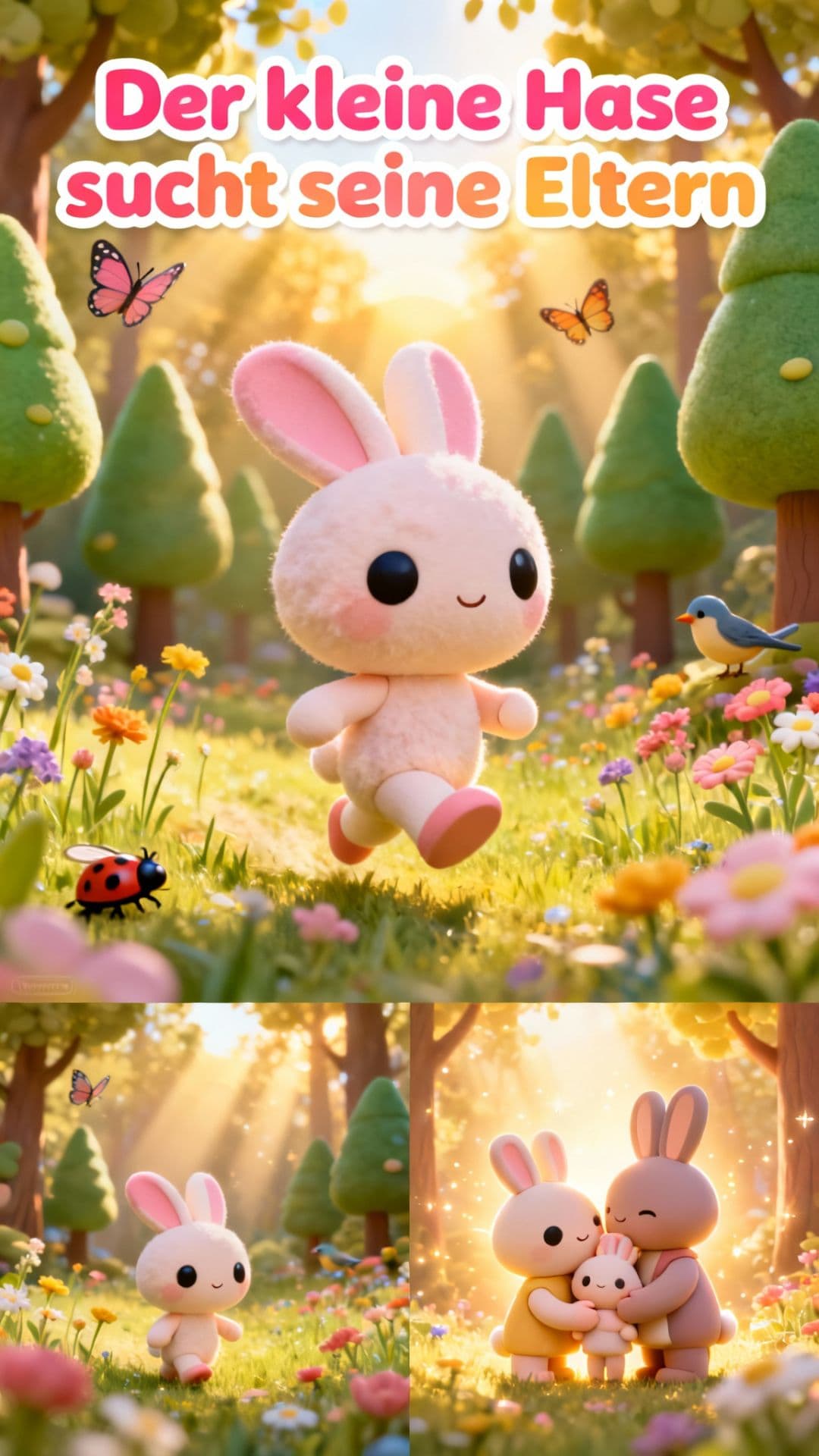 Der kleine Hase sucht seine Eltern