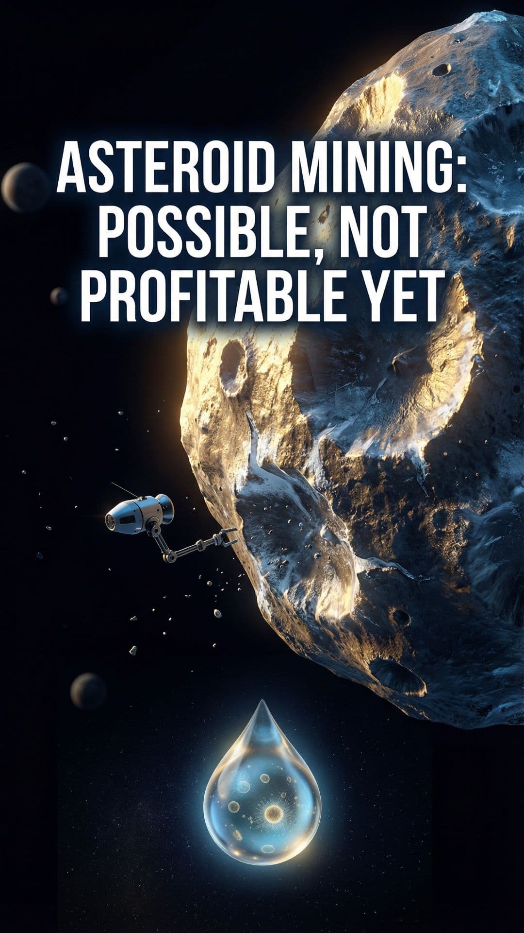 Asteroid Mining: Possible, Not Profitable Yet