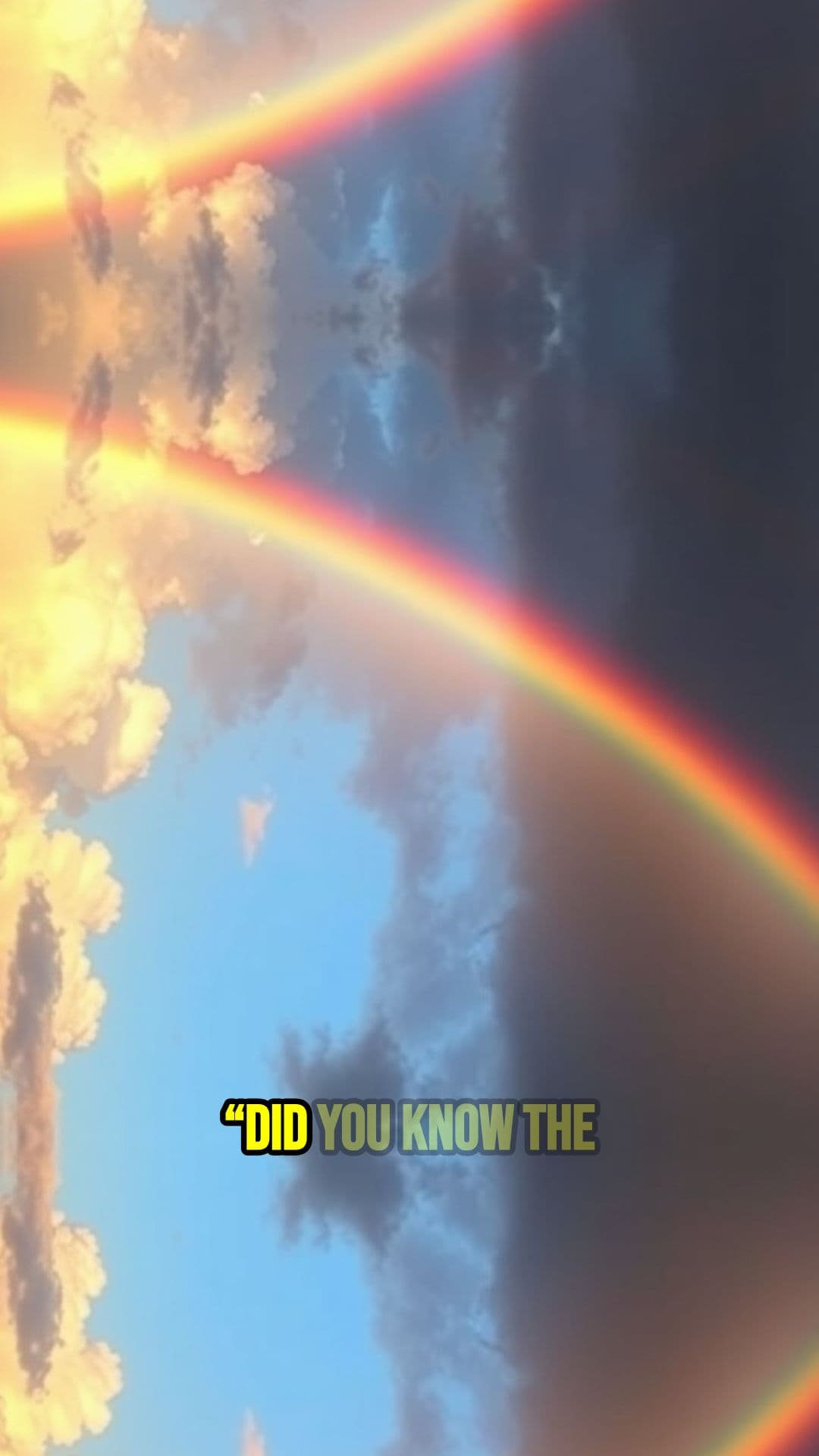The Rainbow: God's Promise to Humanity