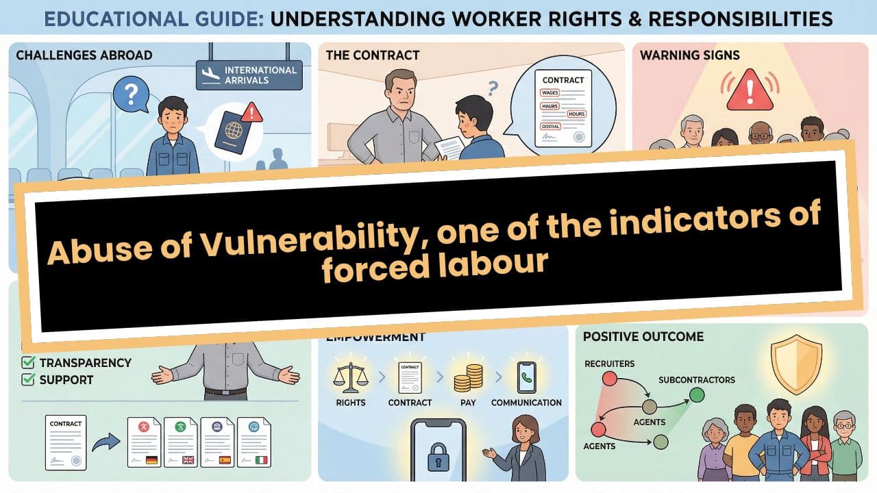 Abuse of Vulnerability: An ILO Forced-Labour Indicator Explained