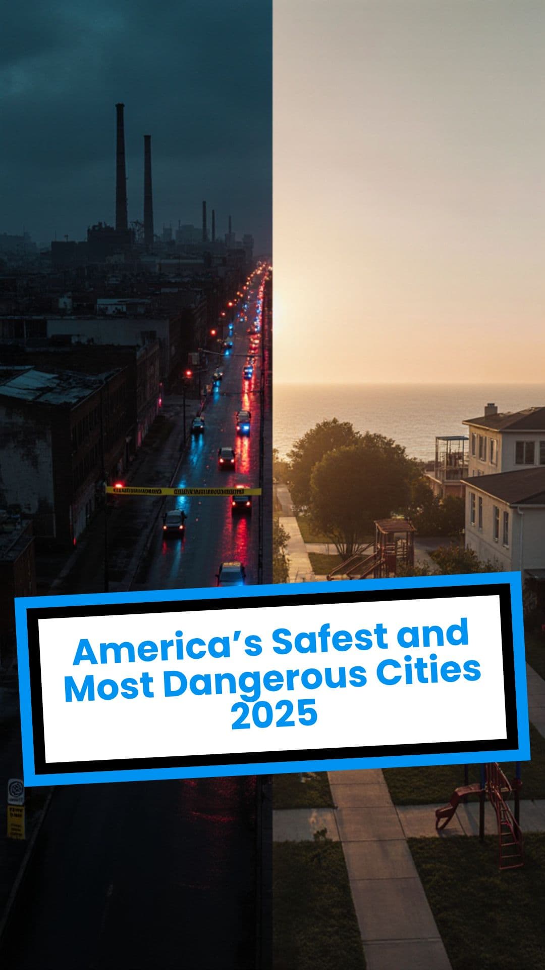 America’s Safest and Most Dangerous Cities 2025