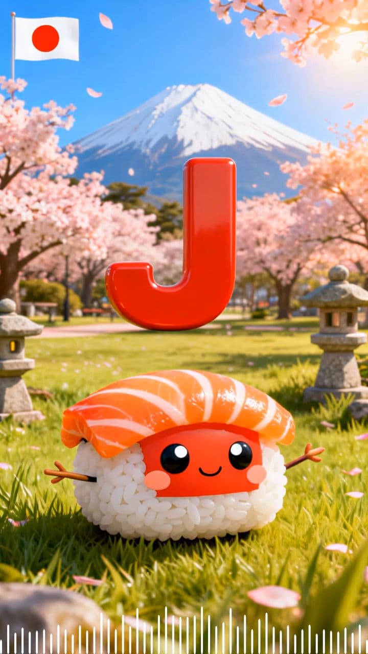 J is for Japan PRO