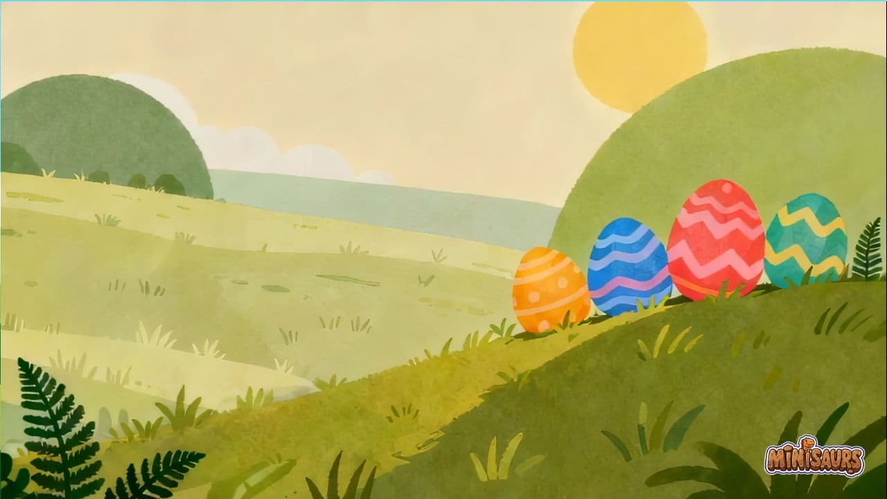 1 - Los huevos de colores