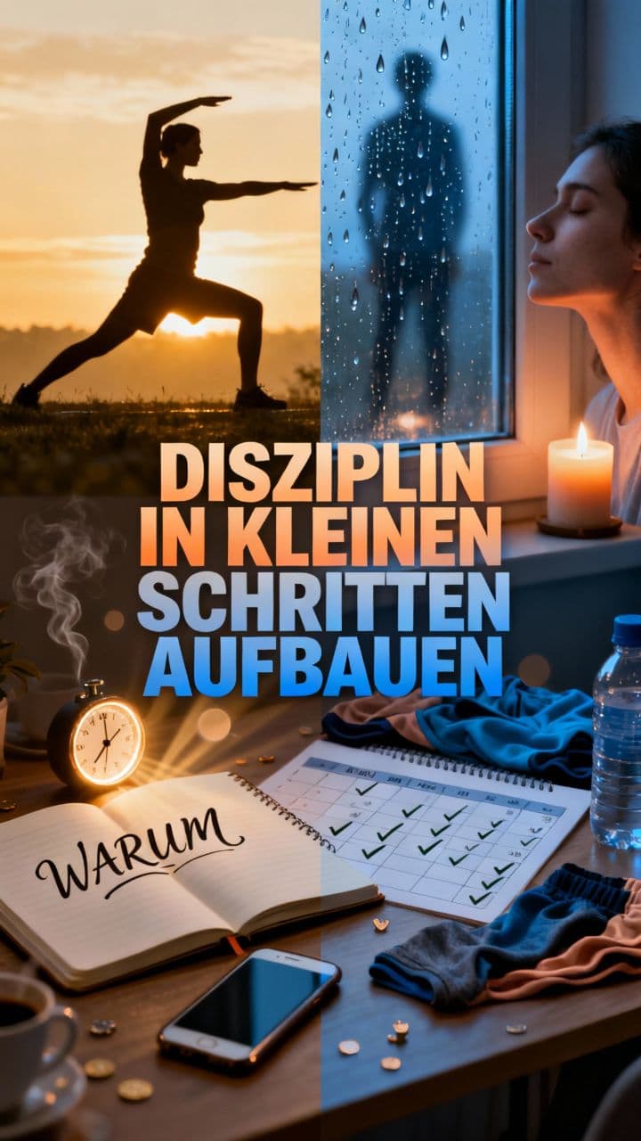 Disziplin in kleinen Schritten aufbauen