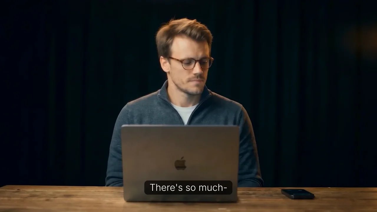 The unknown number phone call scene
