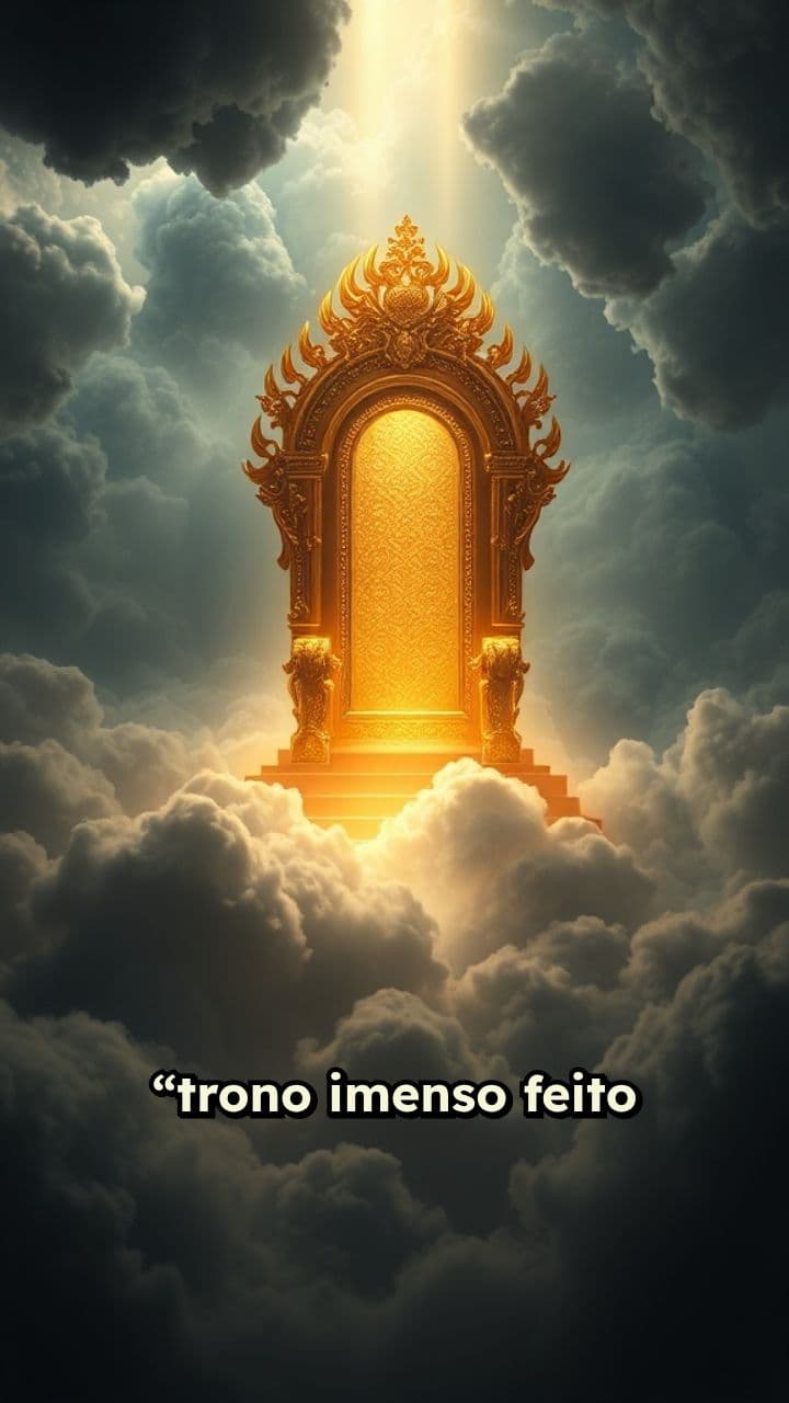 Trono Celestial de Luz e Majestade