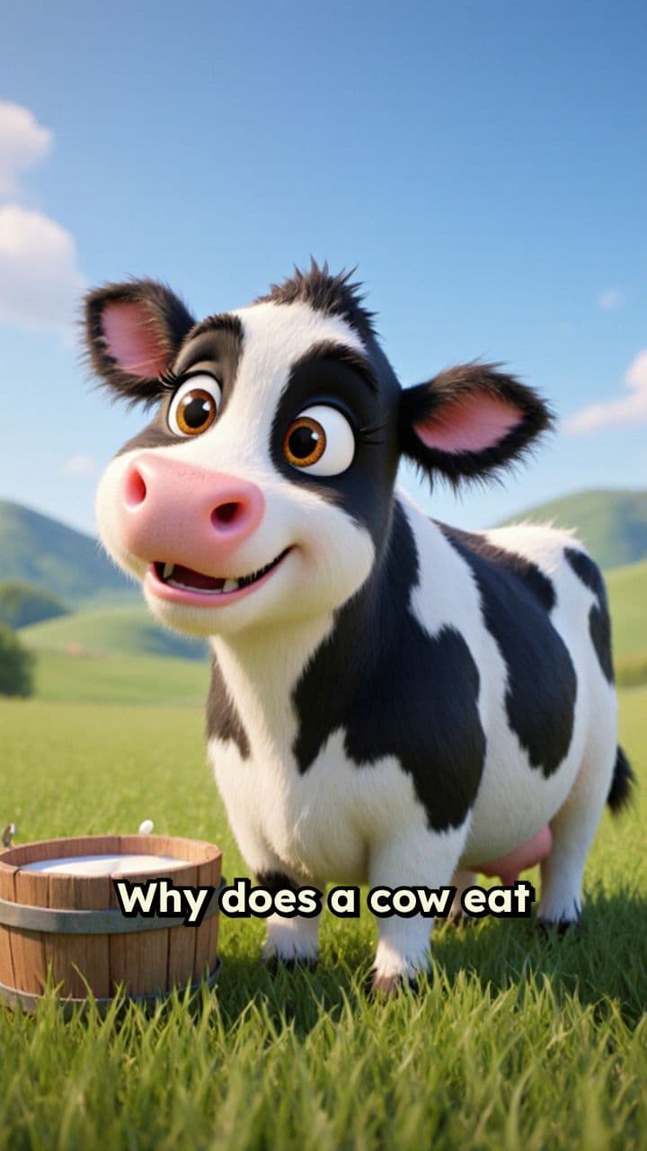 Cows, Grass, and White Milk Explained