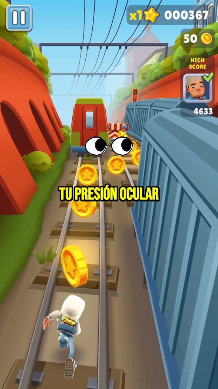 Presión ocular y salud visual engañosa