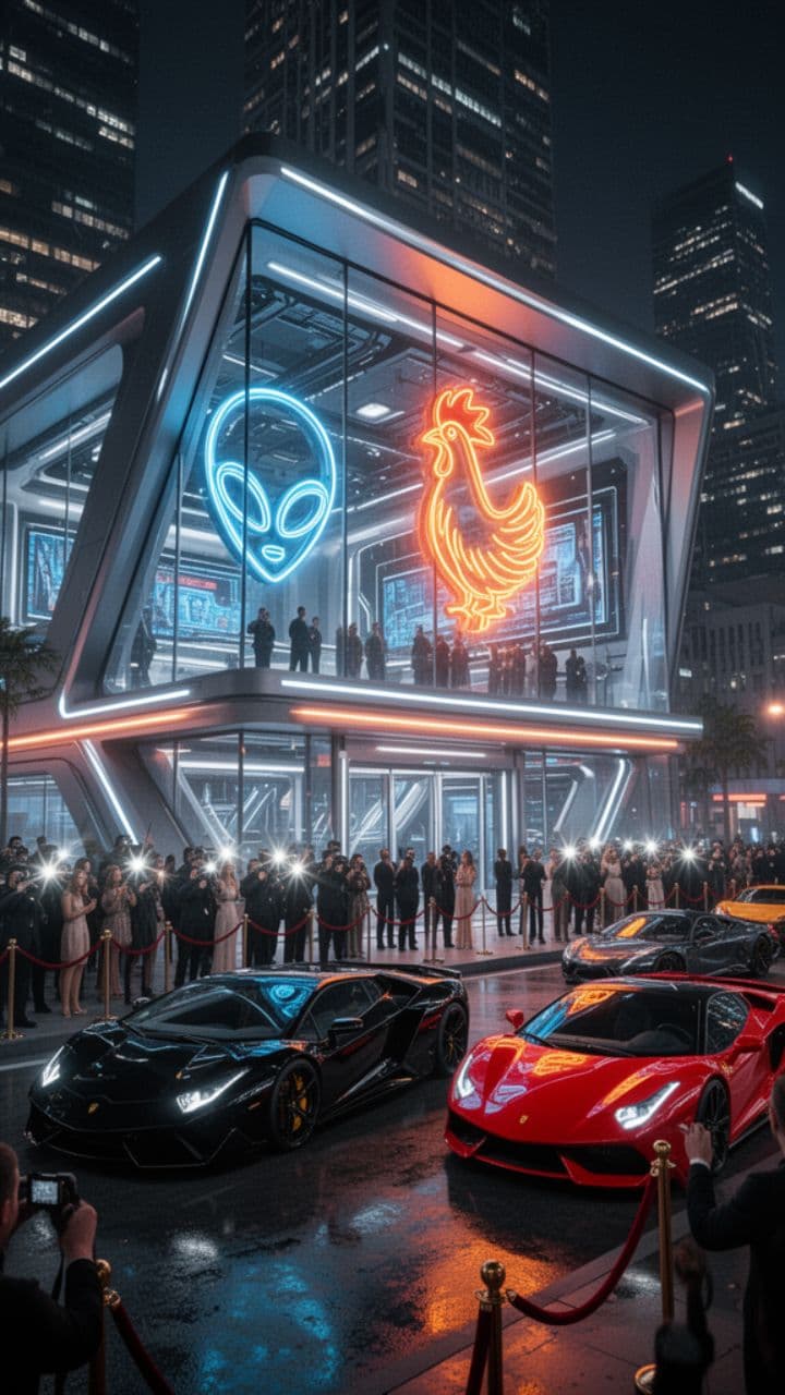 Alien Chicken Show: Roasting the Yankees