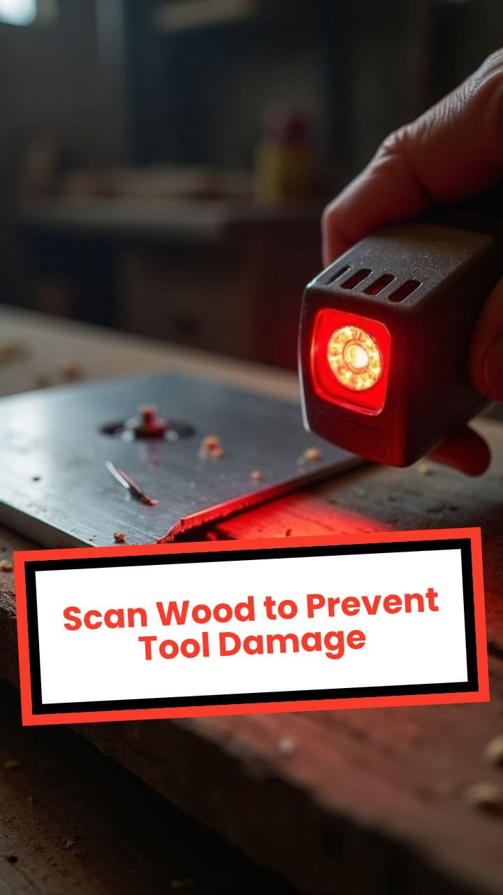 Scan Wood to Prevent Tool Damage