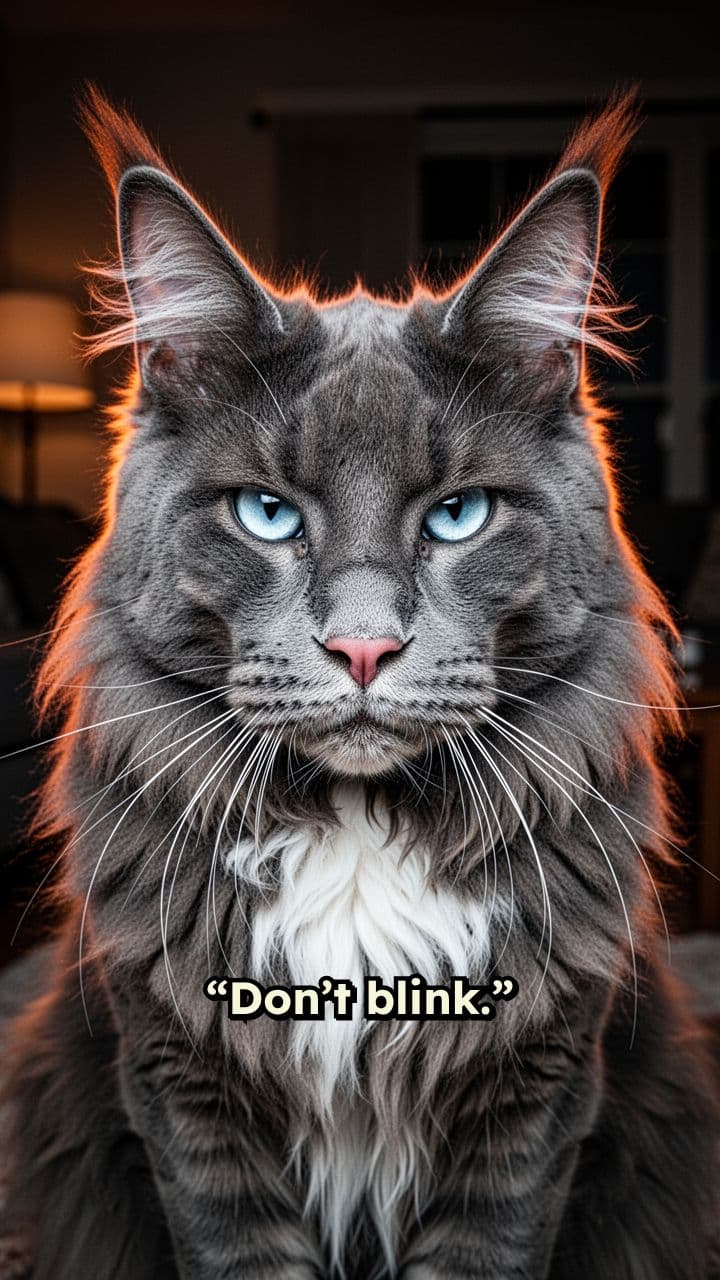 Don’t Blink: The Cat’s Intent