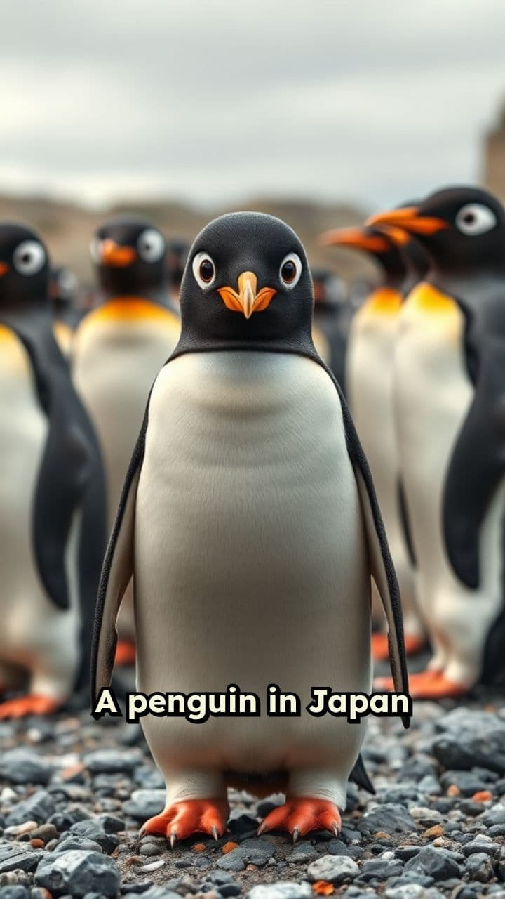 Penguin Forms Anime Cult in Colony