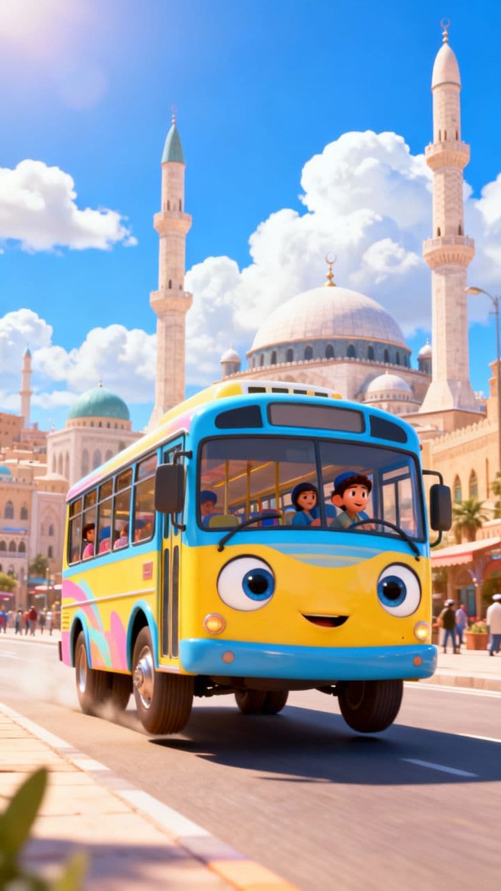 Wheels on the Bus to the Masjid