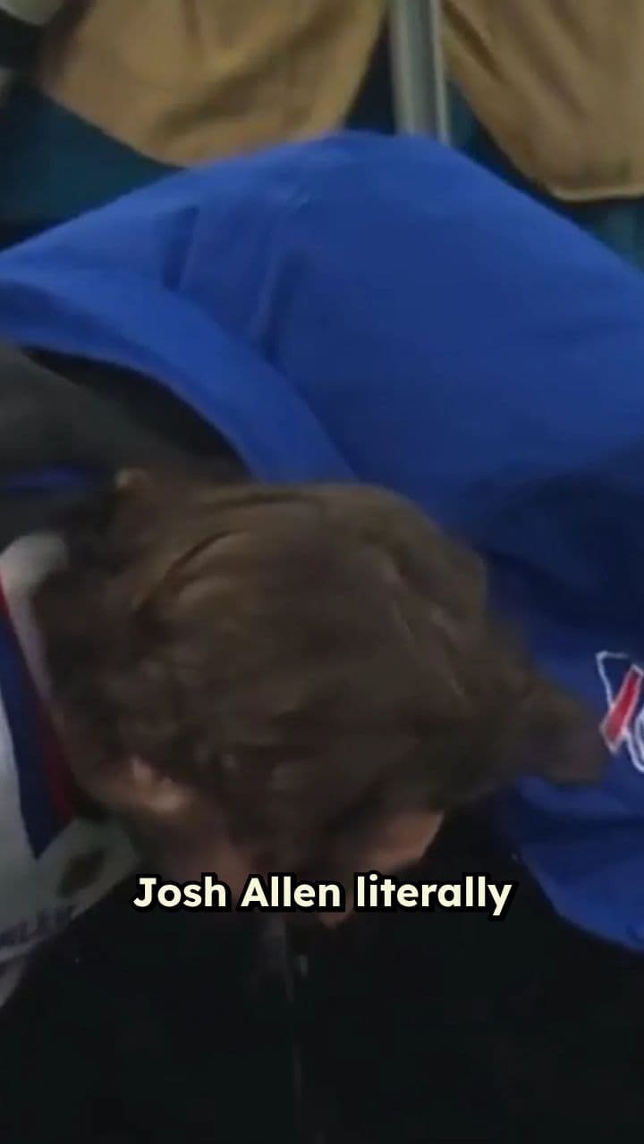 Josh Allen's Intense Game Day Ritual