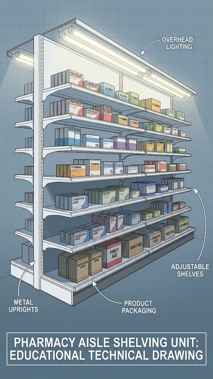 Brand Painkillers, Prime Shelf Space