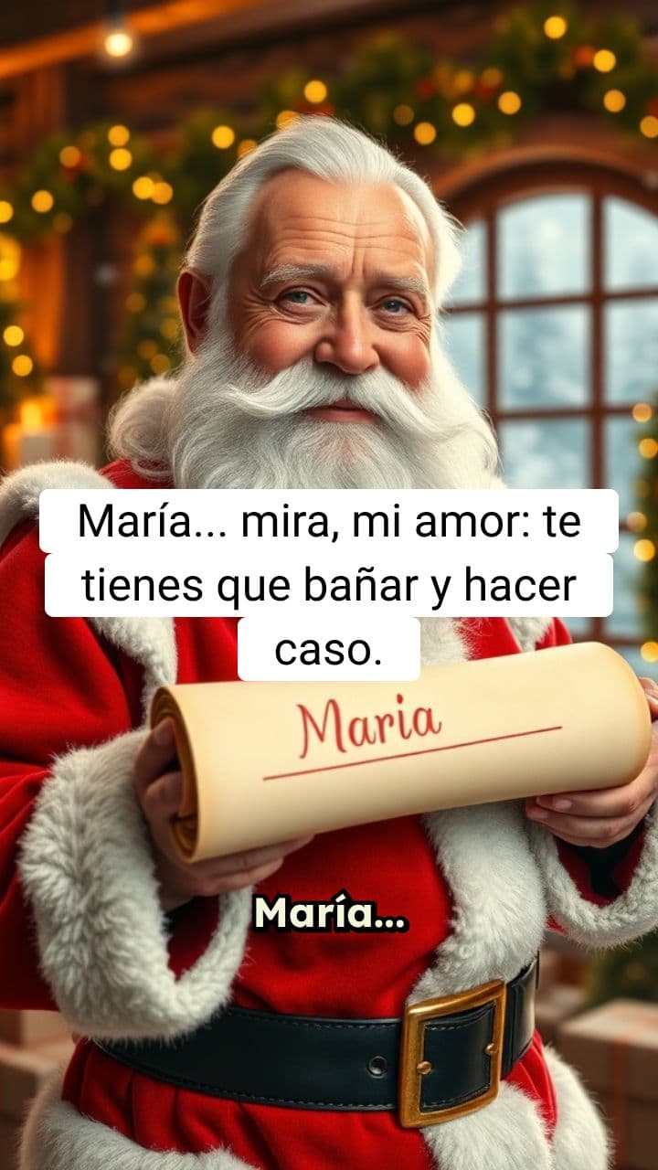 Un Mensaje de Santa para María