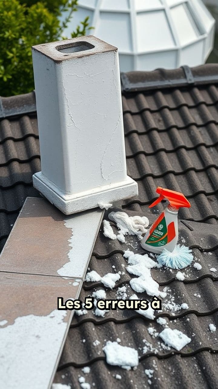 Erreurs à éviter pour nettoyer sa toiture