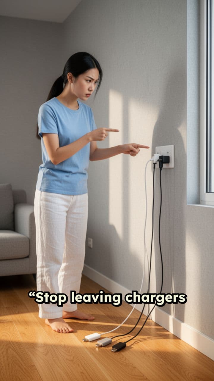 Unplug Chargers After Use