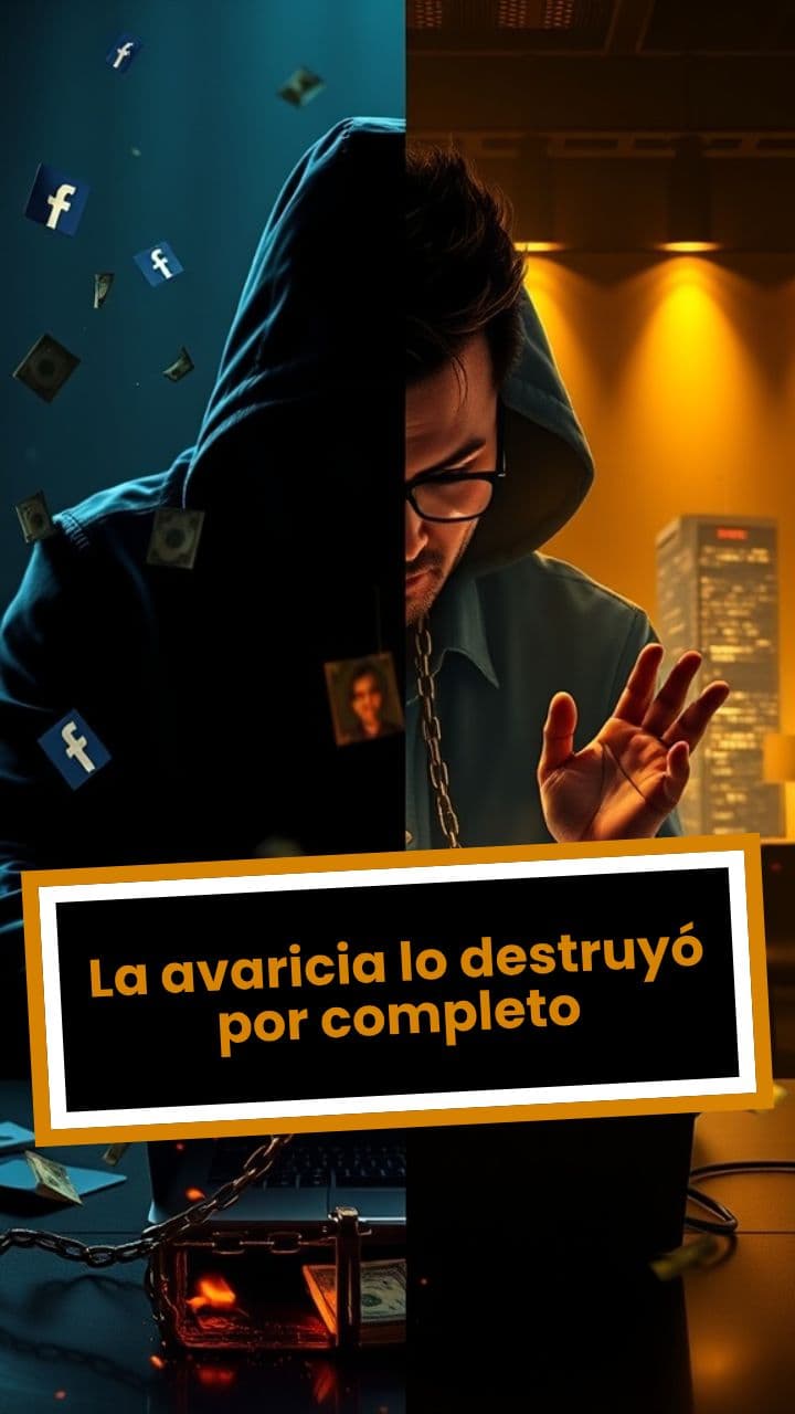 La avaricia lo destruyó por completo