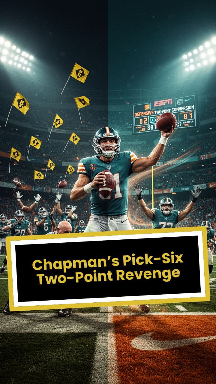 Chapman’s Pick-Six Two-Point Revenge
