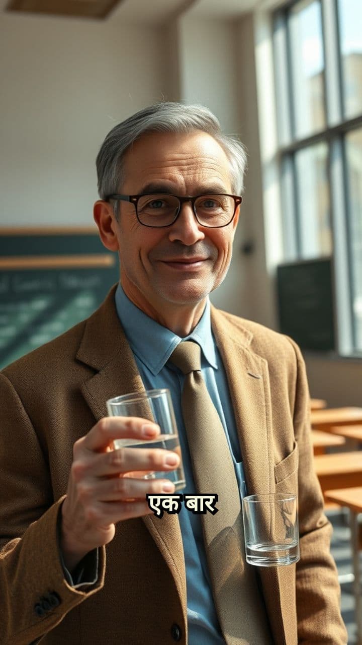 गिलास और जीवन के तनाव