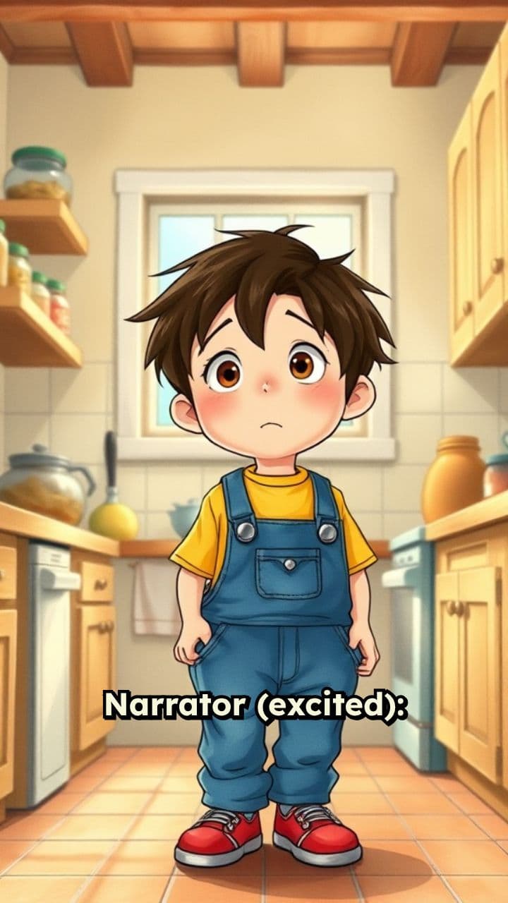 Max and the Glowing Button