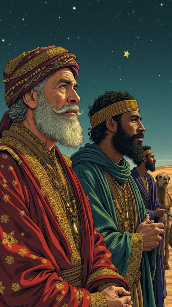 Mędrcy ze Wschodu i ucieczka do Egiptu