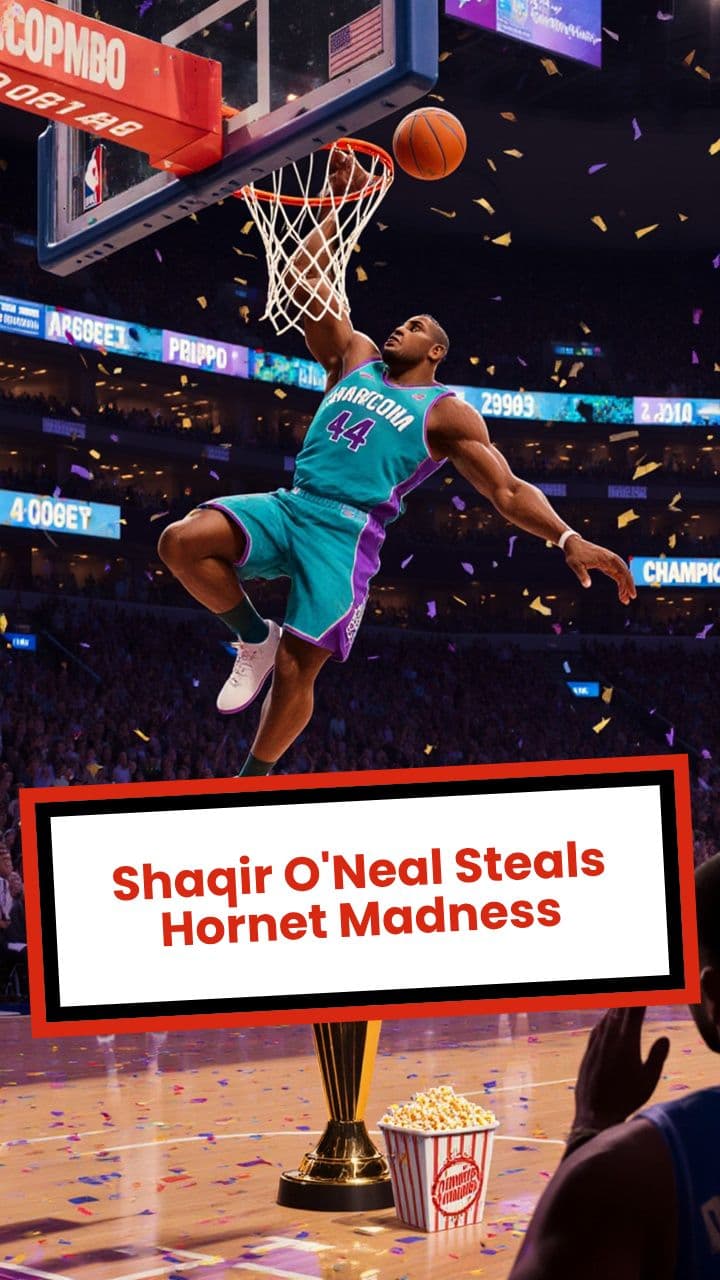 Shaqir O'Neal Steals Hornet Madness