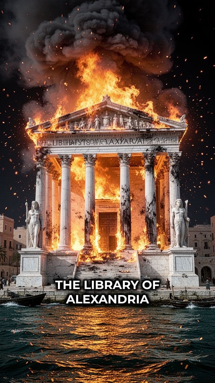 The Slow Death of Alexandria's Library