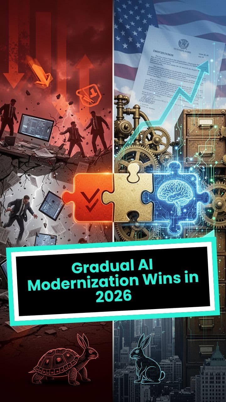 Gradual AI Modernization Wins in 2026