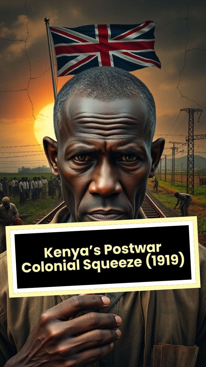 Kenya’s Postwar Colonial Squeeze (1919)