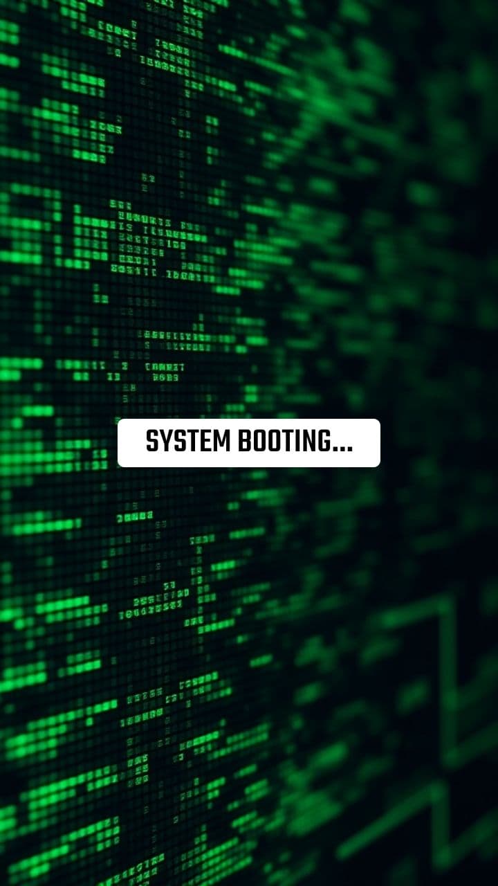 System Booting Announcement