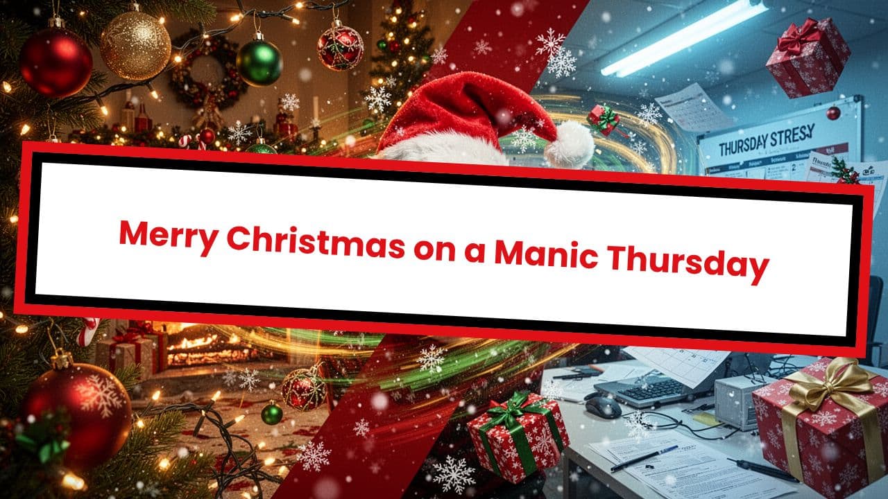Merry Christmas on a Manic Thursday