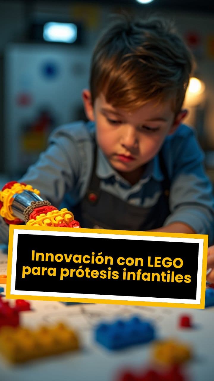 Innovación con LEGO para prótesis infantiles