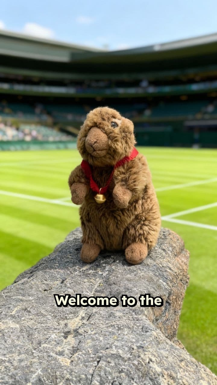Wimbledon Marmot Champion